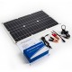 Painel solar flex&iacute;vel monocristalino 18V 20W, sistema 18W, USB duplo e controlador PWM - Thumb - 3