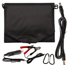 Bolsa dobr&aacute;vel com painel solar monocristalino 6V 18W para carregamento