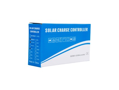 Controlador de Carga Solar PWM 10A 12/24V com USB duplo e Display LCD - Imagem 2