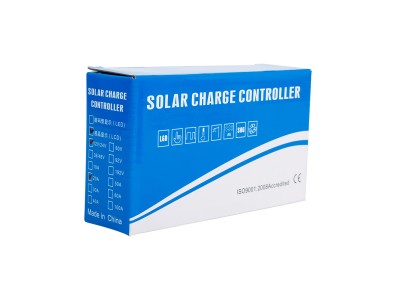 Controlador de carga solar PWM 20A 12/24V com duas portas USB e display LCD - Imagem 5
