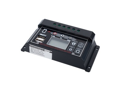 Controlador de Carga Solar PWM 40A 12/24V com USB duplo e Display LCD - Imagem 6