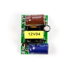 M&oacute;dulo Fonte de Precis&atilde;o 12V 450mA (5W), Placa Nua, Regulador de Tens&atilde;o para LED AC 220V para 12V
