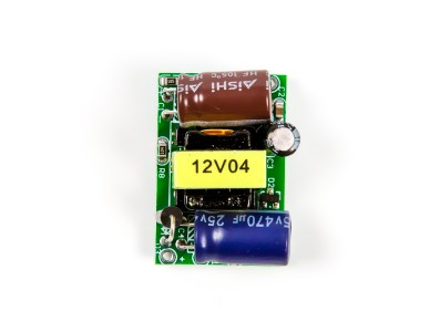 M&oacute;dulo Fonte de Precis&atilde;o 12V 450mA (5W), Placa Nua, Regulador de Tens&atilde;o para LED AC 220V para 12V - Imagem 1