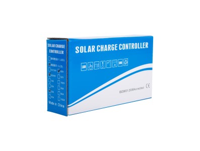 Controlador PWM de carga solar 30A 36V/48V/60V com USB duplo e display LCD - Imagem 5