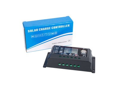 Controlador PWM de Carga 40A 36V/48V/60V com Dupla USB e Display LCD - Imagem 5