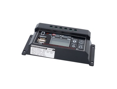 Controlador de Carga Solar PWM 50A 36V/48V/60V com Dupla USB e Display LCD - Imagem 6