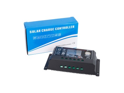 Controlador de Carga Solar PWM 60A 36V/48V/60V com Duas Portas USB e Display LCD - Imagem 6