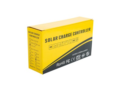 Controlador de Carga Solar MPPT 100A 12/24V, Regulador de Carga com Display LCD, USB Duplo e Carregador Solar Autom&aacute;tico - Imagem 5