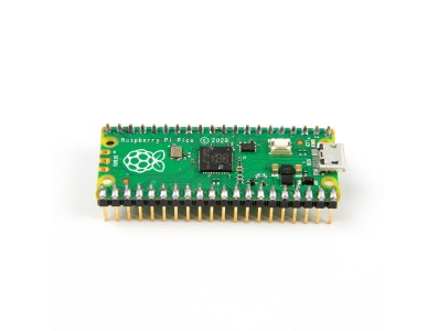Placa de desenvolvimento Raspberry Pi Pico (RP2040) com soldagem - Imagem 2