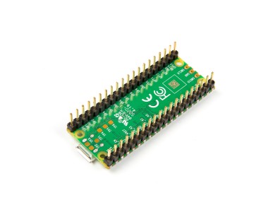 Placa de desenvolvimento Raspberry Pi Pico (RP2040) com soldagem - Imagem 6