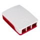 Gabinete ABS vermelho e branco para Raspberry Pi 4B - Thumb - 4