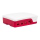 Gabinete oficial para Raspberry Pi 4B em ABS vermelho e branco - Thumb - 6