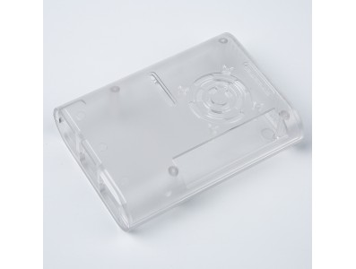 Gabinete ABS transparente largo para Raspberry Pi 4B com porta GPIO de 40 pinos e suporte para ventiladores 3007 - Imagem 4