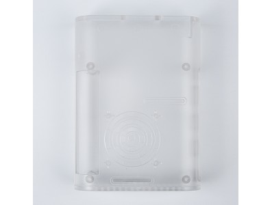 Gabinete ABS transparente largo para Raspberry Pi 4B com porta GPIO de 40 pinos e suporte para ventiladores 3007 - Imagem 6