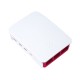 Gabinete ABS vermelho e branco para Raspberry Pi 4B - Thumb - 2