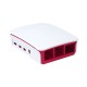 Gabinete ABS vermelho e branco para Raspberry Pi 4B - Thumb - 3