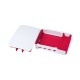 Gabinete ABS vermelho e branco para Raspberry Pi 4B - Thumb - 4