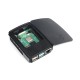 Carca&ccedil;a ABS preta para Raspberry Pi 4B - Thumb - 3