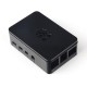 Gabinete em pl&aacute;stico ABS preto com logo para Raspberry Pi 4B - Thumb - 2
