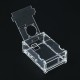 Gabinete acr&iacute;lico transparente para Raspberry Pi 4B com suporte para ventoinhas modelo 3007/3010 - Thumb - 3