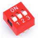 Interruptor dial plano 3 pinos 2,54 mm - Thumb - 1