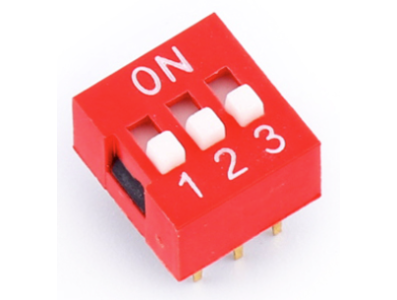 Interruptor dial plano 3 pinos 2,54 mm - Imagem 1