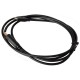 Cabo Micro HDMI para HDMI 1,5 m preto com condutor em a&ccedil;o revestido de cobre para Raspberry Pi 4B/Pi 5 - Thumb - 4