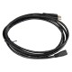 Cabo Micro HDMI para HDMI 1,8 m Preto em A&ccedil;o Revestido de Cobre para Raspberry Pi 4B - Thumb - 2