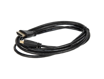 Cabo Micro HDMI para HDMI 1,8 m Preto em A&ccedil;o Revestido de Cobre para Raspberry Pi 4B - Imagem 4