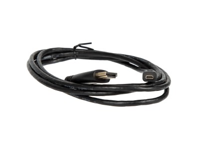 Cabo Micro HDMI para HDMI 1,8 m Preto em A&ccedil;o Revestido de Cobre para Raspberry Pi 4B - Imagem 5