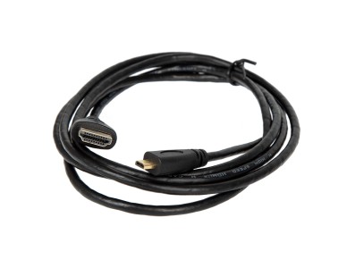 Cabo Micro HDMI para HDMI 1,8 m Preto em A&ccedil;o Revestido de Cobre para Raspberry Pi 4B - Imagem 6