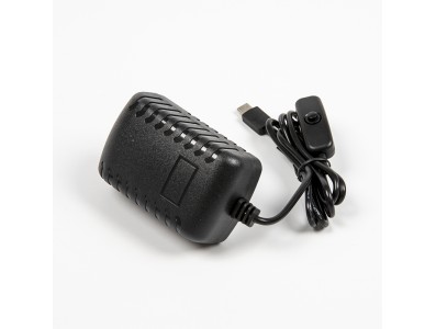 Adaptador carregador USB-C 5V 3A com bot&atilde;o ON/OFF e plugue EU para Raspberry Pi 4B - Imagem 3