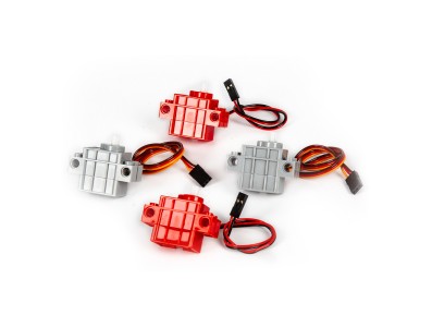 Par de Suportes Geek para Servos 270&deg; e 360&deg; para Micro:bit, Robotbit e LEGO, Programa&ccedil;&atilde;o Makecode - Imagem 6