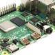 Raspberry Pi 4 Modelo 4B Vers&atilde;o E14, BCM2711 Quad-core Cortex-A72 1,5 GHz, 4 GB de RAM, Wi‑Fi dual-band, Bluetooth e suporte PoE - Thumb - 1