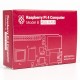 Raspberry Pi 4 Modelo 4B Vers&atilde;o E14, BCM2711 Quad-core Cortex-A72 1,5 GHz, 4 GB de RAM, Wi‑Fi dual-band, Bluetooth e suporte PoE - Thumb - 5