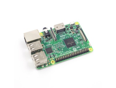 Raspberry Pi 3 Model B 1 GB RAM Quad Core 1,2 GHz CPU 64 bits Wi-Fi e Bluetooth com logo - Imagem 2