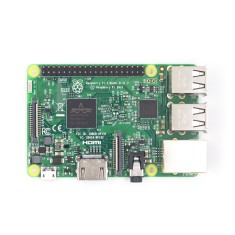 Raspberry Pi 3 Model B 1 GB RAM Quad Core 1,2 GHz CPU 64 bits Wi-Fi e Bluetooth com logo