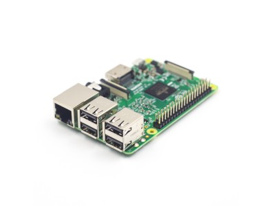 Raspberry Pi 3 Model B 1 GB RAM Quad Core 1,2 GHz CPU 64 bits Wi-Fi e Bluetooth com logo - Imagem 4