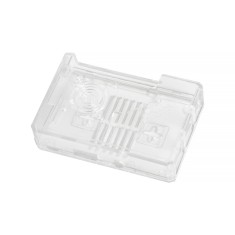 Case transparente em ABS com acesso &agrave; GPIO de 40 pinos e suporte para ventoinhas, compat&iacute;vel com Raspberry Pi 3B+/3B