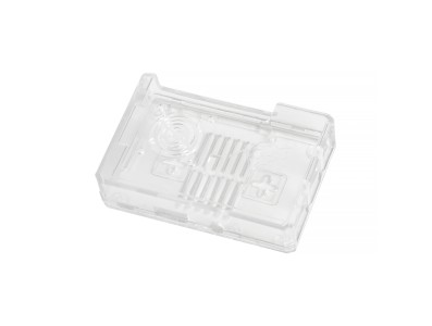 Case transparente em ABS com acesso &agrave; GPIO de 40 pinos e suporte para ventoinhas, compat&iacute;vel com Raspberry Pi 3B+/3B - Imagem 1