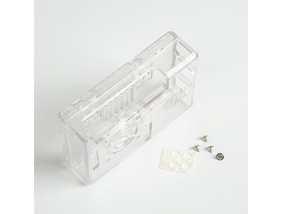 Case transparente em ABS com acesso &agrave; GPIO de 40 pinos e suporte para ventoinhas, compat&iacute;vel com Raspberry Pi 3B+/3B - Imagem 5