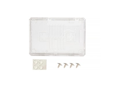 Case transparente em ABS com acesso &agrave; GPIO de 40 pinos e suporte para ventoinhas, compat&iacute;vel com Raspberry Pi 3B+/3B - Imagem 6