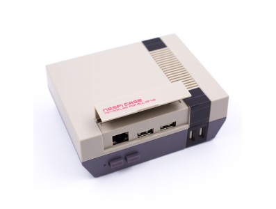 Gabinete Retroflag NESPi para Raspberry Pi 3B/3B+, compat&iacute;vel com ventoinhas, dissipador, parafusos e chave de fenda - Imagem 3