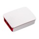 Gabinete oficial em ABS para Raspberry Pi 3B/3B+, vermelho e branco - Thumb - 2