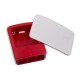 Gabinete oficial em ABS para Raspberry Pi 3B/3B+, vermelho e branco - Thumb - 3