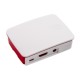 Gabinete oficial em ABS para Raspberry Pi 3B/3B+, vermelho e branco - Thumb - 4