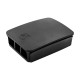 Gabinete oficial preto em ABS para Raspberry Pi 3B / 3B+ - Thumb - 2