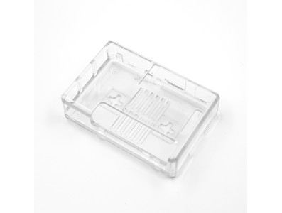 Gabinete ABS branco transl&uacute;cido para Raspberry Pi 2B/3B/3B+ - Imagem 3