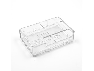 Gabinete ABS branco transl&uacute;cido para Raspberry Pi 2B/3B/3B+ - Imagem 5