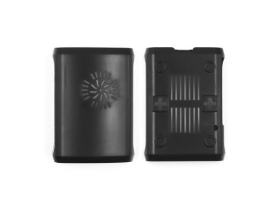 Gabinete preto para Raspberry Pi 3B/3B+ com montagem para ventoinhas e ventila&ccedil;&atilde;o - Imagem 2
